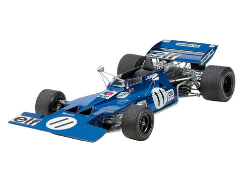 Tamiya Tyrrell 003 1971 Monako Grand Prix 1/12 su fotoėtinėmis detalėmis