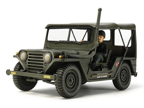 Tamiya M151A1 Vietnamo karo džipas 1/35 plastikinis modelis 35334