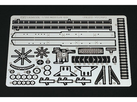 Tamiya USS Missouri BB-63 1991 1/350 plastikinis laivo modelio rinkinys
