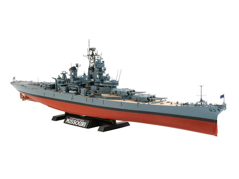 Tamiya USS Missouri BB-63 1991 1/350 plastikinis laivo modelio rinkinys