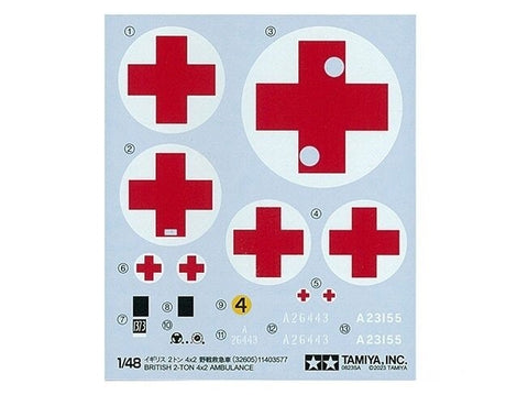 Tamiya britų karo greitosios Austin K2/Y 1/48 plastikinis rinkinys
