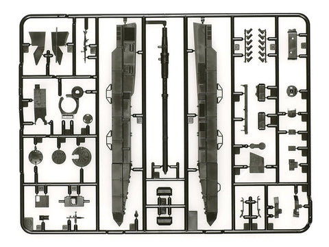 Tamiya Leopard 2 A7V vokiečių kovinis tankas 1/48 surenkamas