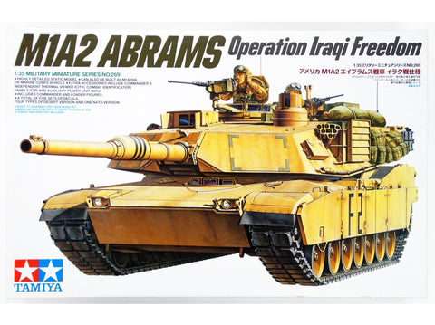 Tamiya M1A2 Abrams 1/35 plastikinis tanko modelis (35269)