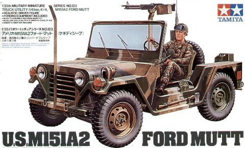 Tamiya JAV M151A2 Ford Mutt 1/35 plastikinio modelio rinkinys