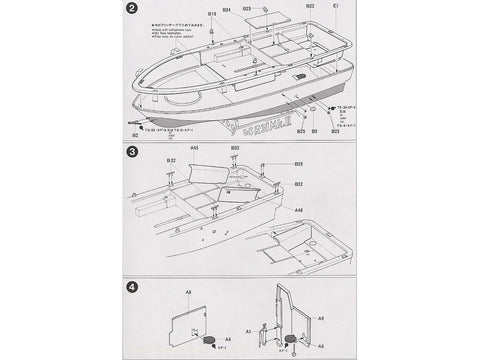 Tamiya PBR 31 Mk.II „Pibber“ JAV karinio laivyno patrulinis kateris 1/35