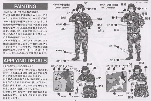 Tamiya JAV M1A1 Abrams tankas 1/35 – plastikinis modelis
