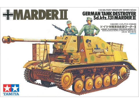 Tamiya Marder II Sd.Kfz.131 1/35 plastikinis surinkimo rinkinys 35060
