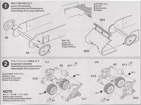 Tamiya tankas M4A3 Sherman 105 mm haubica, 1/35 plastikinis rinkinys