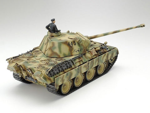 Tamiya Panther Ausf.D vokiečių tankas 1/48 plastikinis rinkinys 32597