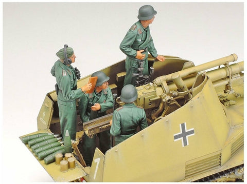 Tamiya Wespe – vokiečių savaeigė haubica 1/35, plastikinis modelis 35358