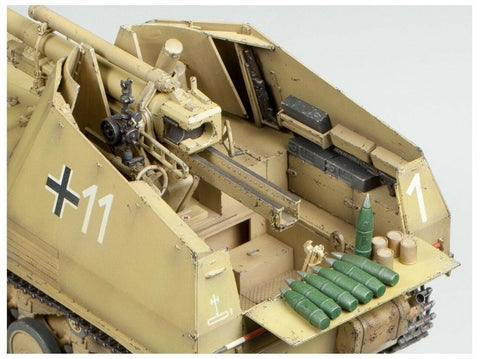 Tamiya Wespe – vokiečių savaeigė haubica 1/35, plastikinis modelis 35358