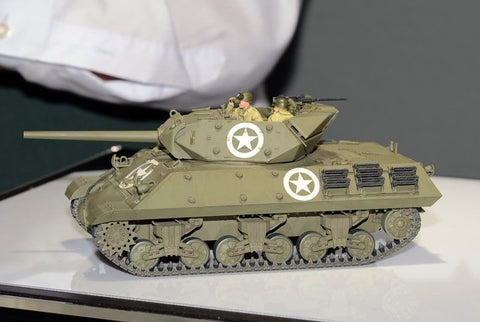 Tamiya JAV tankų naikintuvas M10 vidurinės laidos 1/35 surinkimo rinkinys