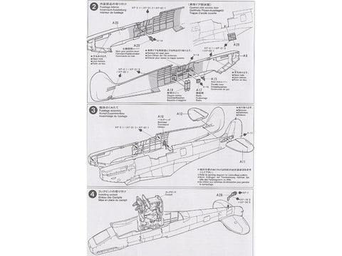 Tamiya Supermarine Spitfire Mk.Vb 1/48 plastikinis lėktuvo modelis