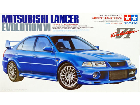 Tamiya Mitsubishi Lancer Evolution VI 1/24 plastikinis surenkamas modelis 24213