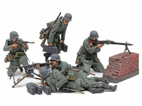 Tamiya 1/35 Vokiečių kulkosvaidžio komanda, II PK figūrėlės 35386