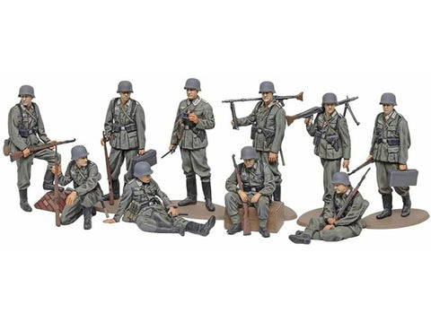 Tamiya II pasaulinio karo Wehrmachto pėstininkų figūrėlių rinkinys 1/48 (32602)