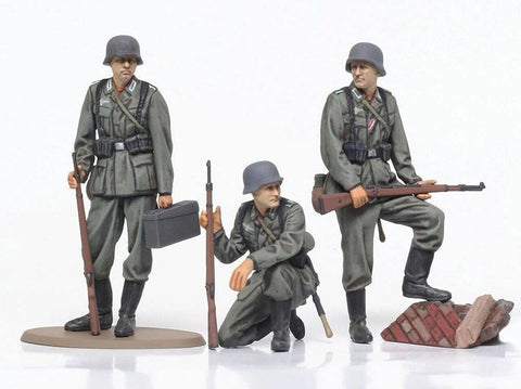 Tamiya II pasaulinio karo Wehrmachto pėstininkų figūrėlių rinkinys 1/48 (32602)