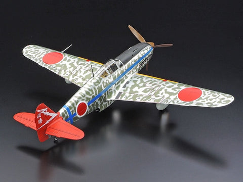 Tamiya Kawasaki Ki-61 Hien 1/48 sidabrinė danga + kamufliažo lipdukai
