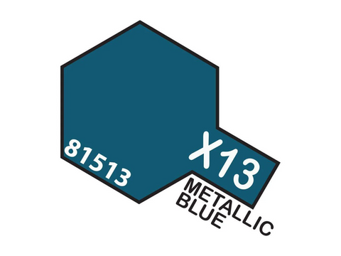 Tamiya X-13 metalinė mėlyna akriliniai dažai 10 ml
