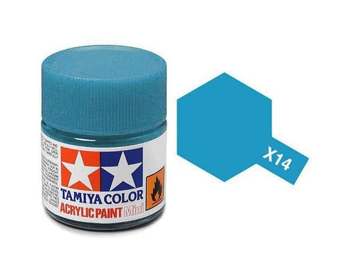 Tamiya X-14 Dangaus mėlyna akriliniai dažai 10 ml