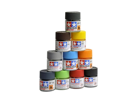 Tamiya X-26 Skaidrūs oranžiniai akriliniai dažai 10 ml