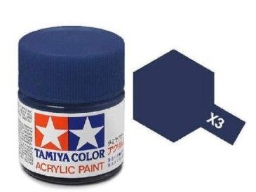 Tamiya X-3 Royal Blue akriliniai dažai 10 ml