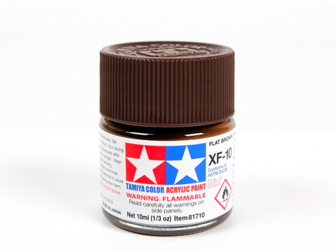 Tamiya XF-10 matinė ruda akriliniai dažai 10 ml