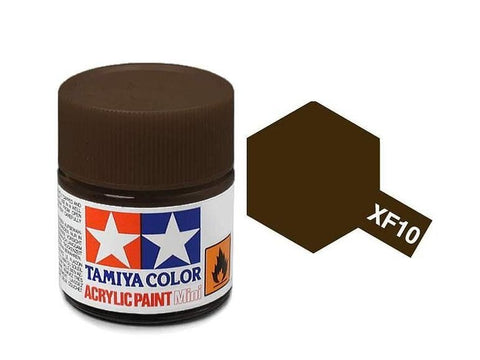 Tamiya XF-10 matinė ruda akriliniai dažai 10 ml