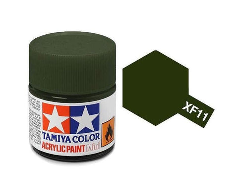 Tamiya XF-11 J.N. Green matiniai akriliniai dažai 10 ml