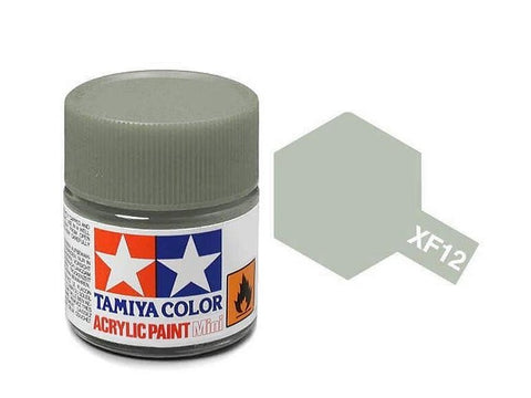 Tamiya XF-12 J.N. Grey akriliniai dažai, 10 ml