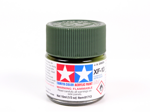 Tamiya XF-13 J.A. Green akriliniai dažai, 10 ml