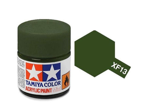 Tamiya XF-13 J.A. Green akriliniai dažai, 10 ml
