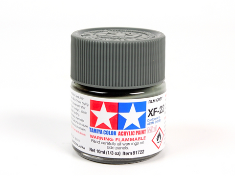Tamiya XF-22 RLM Grey akriliniai dažai 10 ml