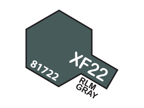 Tamiya XF-22 RLM Grey akriliniai dažai 10 ml