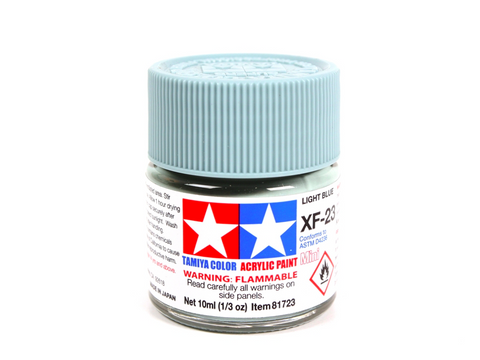 Tamiya XF-23 Šviesiai mėlyni matiniai akriliniai dažai, 10 ml