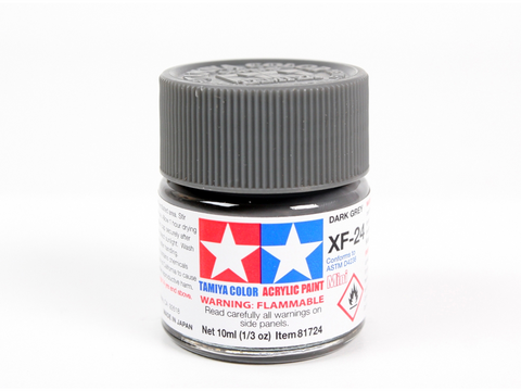 Tamiya XF-24 tamsiai pilki akriliniai dažai 10 ml