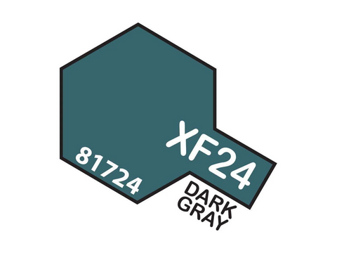Tamiya XF-24 tamsiai pilki akriliniai dažai 10 ml