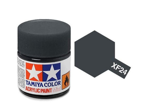 Tamiya XF-24 tamsiai pilki akriliniai dažai 10 ml