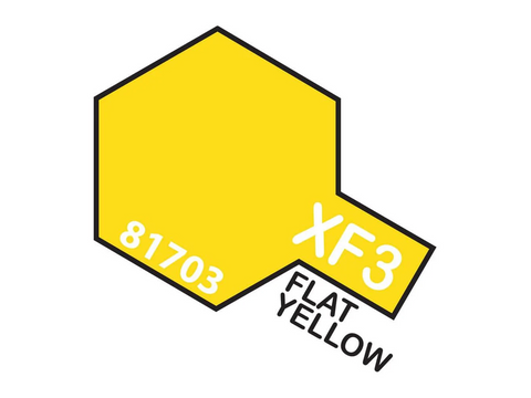 Tamiya XF-3 matinė geltona akriliniai dažai 10 ml