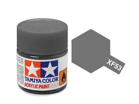 Tamiya XF-53 Neutral Grey akriliniai modelių dažai, 10 ml