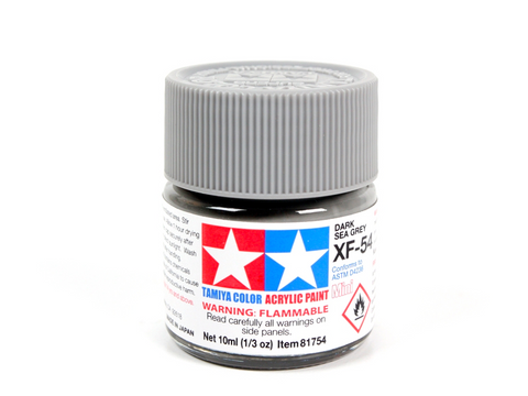 Tamiya XF-54 Dark Sea Grey akriliniai dažai 10 ml