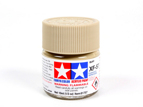 Tamiya XF-57 Buff akriliniai dažai modeliams 10 ml