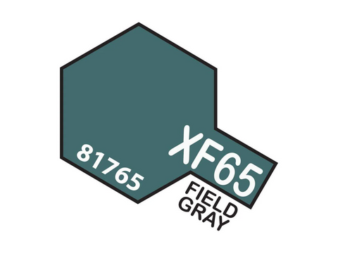 Tamiya XF-65 Field Grey akriliniai dažai modeliams, 10 ml
