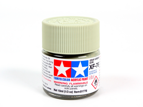 Tamiya XF-76 Gray Green (IJN) akriliniai dažai, 10 ml