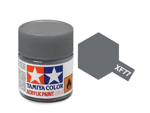 Tamiya XF-77 IJN pilka Sasebo Arsenal akriliniai dažai 10 ml