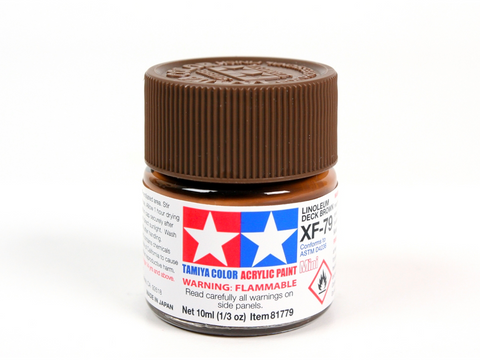 Tamiya XF-79 Linoleum Deck Brown akriliniai dažai, 10 ml