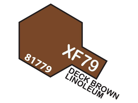 Tamiya XF-79 Linoleum Deck Brown akriliniai dažai, 10 ml