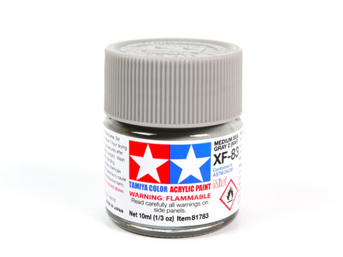 Tamiya XF-83 RAF Medium Sea Gray 2 akriliniai dažai, 10 ml
