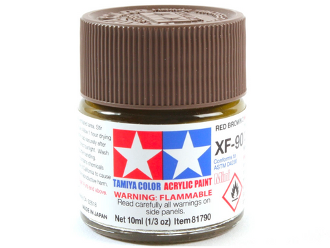 Tamiya XF-90 Red Brown 2 akriliniai dažai 10 ml