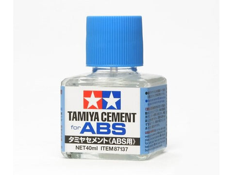 Tamiya ABS plastiko klijai su teptuku, 40 ml (87137)